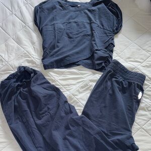 FP Movement by Free People Navy Jumpsuit